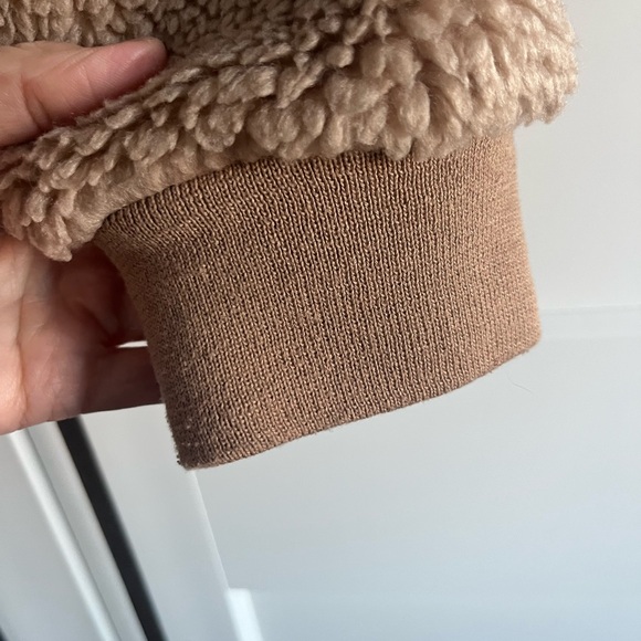 Wilfred free Teddy jacket in Tan size medium - Picture 3 of 10